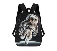 sinyumoney Sac À Dos Scolaire Pour Enfants Space Walk Sac À Dos Tendance Pour Adolescents, Sac À Dos Décontracté Pour Garçons Et Filles, Sac D'école Imprimé En 3D 17inch