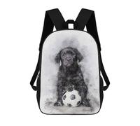 sinyumoney Sac À Dos Scolaire Pour Filles 17inch Sac À Dos Imprimé En 3D Pour Garçon, Sac À Dos Décontracté Pour Collégiens