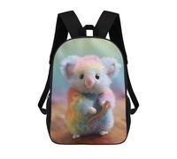 sinyumoney Sac À Dos Scolaire Pour Filles Baby Colorful Koala Bear Sac À Dos Décontracté Et Léger Pour Garçons Et Filles, Idéal Pour Les Élèves Du Collège