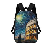 sinyumoney Sac À Dos Scolaire Pour Filles Colosseum Sac À Dos Décontracté Et Léger Pour Garçons Et Filles, Idéal Pour Les Élèves Du Collège
