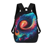 sinyumoney Sac À Dos Scolaire Pour Filles Neon Galaxy Pop Art Sac À Dos Décontracté Et Léger Pour Garçons Et Filles, Idéal Pour Les Élèves Du Collège