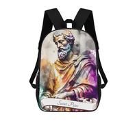 sinyumoney Sac À Dos Scolaire Saint Peter The Apostle Sac À Dos Scolaire Enfant Imprimé En 3D, Sac De Voyage Tendance, Sac D'école Garçon 17inch