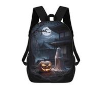 sinyumoney Sac À Dos Scolaire Spooky Japanese Halloween Sac À Dos Scolaire Enfant Imprimé En 3D, Sac De Voyage Tendance, Sac D'école Garçon 17inch