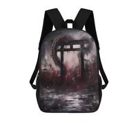 sinyumoney Sac À Dos Scolaire Tentacle Torii Gate Sac À Livres Pour Garçons Et Filles Sac D'école Sac Pour L'université Sac De Voyage D'affaires Sac De Travail 17inch