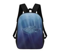 sinyumoney Sac À Dos Scolaire Whale Shark Sac À Dos Scolaire Enfant Imprimé En 3D, Sac De Voyage Tendance, Sac D'école Garçon 17inch