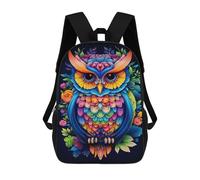 sinyumoney Sacs à dos 3D imprimés pour enfants, motif tempête océanique, aventure, sac d'école, sac à dos de voyage, sac à dos de grande capacité, Style-8, 17"