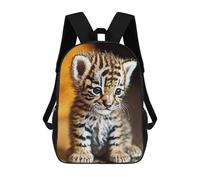 sinyumoney Sacs À Dos 3D Pour Enfants, Sacs D'école Cute Tiger Sac D'école Imprimé En 3D Pour Garçons, Élèves Du Primaire Et Du Collège 17inch