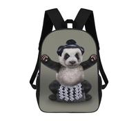 sinyumoney Sacs À Dos 3D Pour Enfants, Sacs D'école Japanese Sumo Giant Panda Sac D'école Imprimé En 3D Pour Garçons, Élèves Du Primaire Et Du Collège 17inch
