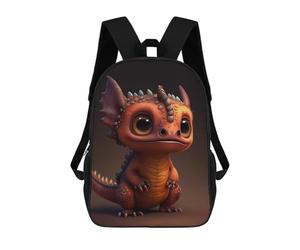 sinyumoney Sacs À Dos Adorable Baby Dragon Artwork Sac À Dos Scolaire Pour Enfants, Sac D'école Imprimé En 3D Pour Garçons, Élèves Du Primaire Et Du Collège 17inch