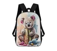 sinyumoney Sacs À Dos Adorable Koala Sac À Dos Scolaire Pour Enfants, Sac D'école Imprimé En 3D Pour Garçons, Élèves Du Primaire Et Du Collège 17inch