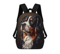 sinyumoney Sacs À Dos Bernese Mountain Dog Portrait Sac À Dos Scolaire Pour Enfants, Sac D'école Imprimé En 3D Pour Garçons, Élèves Du Primaire Et Du Collège 17inch