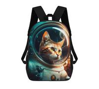 sinyumoney Sacs À Dos Cat Orange Sac À Dos Scolaire Pour Enfants, Sac D'école Imprimé En 3D Pour Garçons, Élèves Du Primaire Et Du Collège 17inch