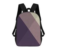 sinyumoney Sacs À Dos Conceptual Geometry III Sac À Dos Scolaire Pour Enfants, Sac D'école Imprimé En 3D Pour Garçons, Élèves Du Primaire Et Du Collège 17inch
