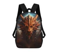 sinyumoney Sacs À Dos Cosmic Dragon Sac À Dos Scolaire Pour Enfants, Sac D'école Imprimé En 3D Pour Garçons, Élèves Du Primaire Et Du Collège 17inch
