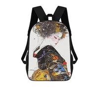 sinyumoney Sacs À Dos De 17 Pouces Cultural Heritage Japan Sac D'école Imprimé En 3D Pour Garçons (primaire Et Collège)