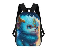 sinyumoney Sacs À Dos De 17 Pouces Magical Fantasy Creature Artwork -1 Sac D'école Imprimé En 3D Pour Garçons (primaire Et Collège)