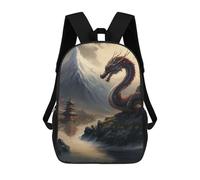 sinyumoney Sacs À Dos Dragon by The Mountain Lake Sac À Dos Scolaire Pour Enfants, Sac D'école Imprimé En 3D Pour Garçons, Élèves Du Primaire Et Du Collège 17inch