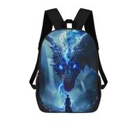 sinyumoney Sacs À Dos Dragon Girl Power Sac À Dos Scolaire Pour Enfants, Sac D'école Imprimé En 3D Pour Garçons, Élèves Du Primaire Et Du Collège 17inch
