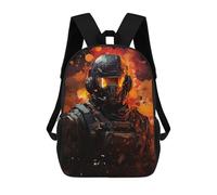 sinyumoney Sacs À Dos Future Soldier 2 Sac À Dos Scolaire Pour Enfants, Sac D'école Imprimé En 3D Pour Garçons, Élèves Du Primaire Et Du Collège 17inch