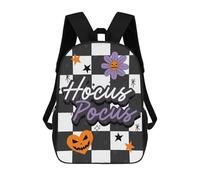 sinyumoney Sacs À Dos Hocus Pocus Halloween Sac À Dos Scolaire Pour Enfants, Sac D'école Imprimé En 3D Pour Garçons, Élèves Du Primaire Et Du Collège 17inch