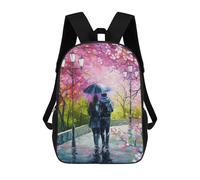 sinyumoney Sacs À Dos Imprimés En 3D 17inch A Walk in The Spring Park Sacs À Dos Pour Enfants, Sacs D'école, Sacs De Voyage Mignons, Sacs À Dos Décontractés Pour Garçons
