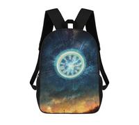 sinyumoney Sacs À Dos Imprimés En 3D 17inch Astral Clock Sacs À Dos Pour Enfants, Sacs D'école, Sacs De Voyage Mignons, Sacs À Dos Décontractés Pour Garçons