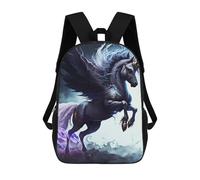 sinyumoney Sacs À Dos Imprimés En 3D 17inch Evil Unicorn Magic Sacs À Dos Pour Enfants, Sacs D'école, Sacs De Voyage Mignons, Sacs À Dos Décontractés Pour Garçons