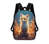 sinyumoney Sacs À Dos Imprimés En 3D 17inch Fox Adorable Sacs À Dos Pour Enfants, Sacs D'école, Sacs De Voyage Mignons, Sacs À Dos Décontractés Pour Garçons
