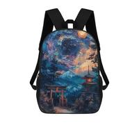 sinyumoney Sacs À Dos Imprimés En 3D 17inch Japanese Torii Painting Sacs À Dos Pour Enfants, Sacs D'école, Sacs De Voyage Mignons, Sacs À Dos Décontractés Pour Garçons