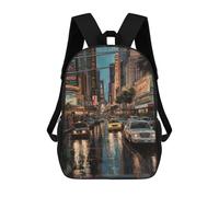 sinyumoney Sacs À Dos Imprimés En 3D 17inch Las Vegas Art USA Sacs À Dos Pour Enfants, Sacs D'école, Sacs De Voyage Mignons, Sacs À Dos Décontractés Pour Garçons