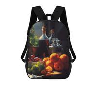 sinyumoney Sacs À Dos Imprimés En 3D 17inch Vintage Kitchen Vibes Sacs À Dos Pour Enfants, Sacs D'école, Sacs De Voyage Mignons, Sacs À Dos Décontractés Pour Garçons