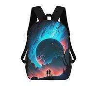 sinyumoney Sacs À Dos Imprimés En 3D 17inch Voyagers of The Night Sacs À Dos Pour Enfants, Sacs D'école, Sacs De Voyage Mignons, Sacs À Dos Décontractés Pour Garçons