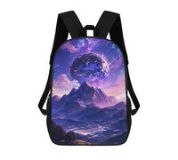 sinyumoney Sacs À Dos Imprimés En 3D Pour Enfants 17inch Anime Mountain Cosmos Sacs À Livres Garçon Fille Sac D'école Pour Enfants Sac À Dos Avec Grandes Poches Pour L'école