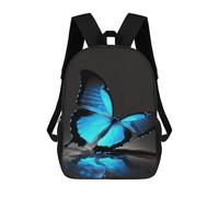 sinyumoney Sacs À Dos Imprimés En 3D Pour Enfants 17inch Butterfly Colorful Sacs À Livres Garçon Fille Sac D'école Pour Enfants Sac À Dos Avec Grandes Poches Pour L'école
