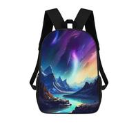 sinyumoney Sacs À Dos Imprimés En 3D Pour Enfants 17inch Celestial Symphony Galaxy Sac D'école Pour Enfants, Sac De Voyage, Sac À Livres Tendance, Grand Sac À Dos