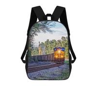 sinyumoney Sacs À Dos Imprimés En 3D Pour Enfants 17inch CSX Train South Carolina Sac D'école Pour Enfants, Sac De Voyage, Sac À Livres Tendance, Grand Sac À Dos