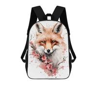 sinyumoney Sacs À Dos Imprimés En 3D Pour Enfants 17inch Fox Sac D'école Pour Enfants, Sac De Voyage, Sac À Livres Tendance, Grand Sac À Dos