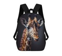 sinyumoney Sacs À Dos Imprimés En 3D Pour Enfants 17inch Giraffe Animal Portrait Sacs À Livres Garçon Fille Sac D'école Pour Enfants Sac À Dos Avec Grandes Poches Pour L'école