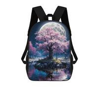 sinyumoney Sacs À Dos Imprimés En 3D Pour Enfants 17inch Japan Cherry Blossom Sac D'école Pour Enfants, Sac De Voyage, Sac À Livres Tendance, Grand Sac À Dos