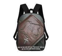 sinyumoney Sacs À Dos Imprimés En 3D Pour Enfants 17inch Jesus Poster Quotes 3 Sac D'école Pour Enfants, Sac De Voyage, Sac À Livres Tendance, Grand Sac À Dos