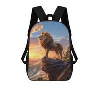sinyumoney Sacs À Dos Imprimés En 3D Pour Enfants 17inch Lions Sunrise Majesty Sacs À Livres Garçon Fille Sac D'école Pour Enfants Sac À Dos Avec Grandes Poches Pour L'école