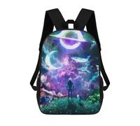 sinyumoney Sacs À Dos Imprimés En 3D Pour Enfants 17inch THE NEON DREAM Sac D'école Pour Enfants, Sac De Voyage, Sac À Livres Tendance, Grand Sac À Dos