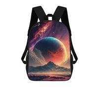 sinyumoney Sacs À Dos Imprimés En 3D Pour Enfants Alien Planet Landscape -2 : Sac À Dos Scolaire Mignon Pour Garçons, Idéal Pour Les Activités De Plein Air Et Les Sorties Au Collège 17inch