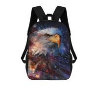 sinyumoney Sacs À Dos Imprimés En 3D Pour Enfants American Flag Eagle Art Print Sacs À Dos Tendance Et Décontractés, Sacs De Voyage Mignons, Sacs À Dos Décontractés Pour Garçons Et Filles