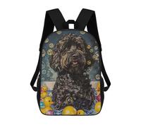 sinyumoney Sacs À Dos Imprimés En 3D Pour Enfants Black Russian Terrier Dog : Sac À Dos Scolaire Mignon Pour Garçons, Idéal Pour Les Activités De Plein Air Et Les Sorties Au Collège 17inch