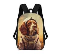 sinyumoney Sacs À Dos Imprimés En 3D Pour Enfants Brittany Spaniel Mars Sacs À Dos Tendance Et Décontractés, Sacs De Voyage Mignons, Sacs À Dos Décontractés Pour Garçons Et Filles