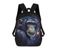 sinyumoney Sacs À Dos Imprimés En 3D Pour Enfants Chimpanzee in Space-8 Sacs À Dos Tendance Et Décontractés, Sacs De Voyage Mignons, Sacs À Dos Décontractés Pour Garçons Et Filles