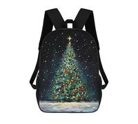 sinyumoney Sacs À Dos Imprimés En 3D Pour Enfants Christmas Tree Oil Painting Sacs À Dos Tendance Et Décontractés, Sacs De Voyage Mignons, Sacs À Dos Décontractés Pour Garçons Et Filles