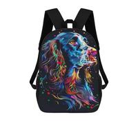 sinyumoney Sacs À Dos Imprimés En 3D Pour Enfants Colorful Abstract Dog Art Print-39 Sacs À Dos Tendance Et Décontractés, Sacs De Voyage Mignons, Sacs À Dos Décontractés Pour Garçons Et Filles