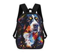 sinyumoney Sacs À Dos Imprimés En 3D Pour Enfants Colorful Bernese Mountain Dog Art Print Sacs À Dos Tendance Et Décontractés, Sacs De Voyage Mignons, Sacs À Dos Décontractés Pour Garçons Et Filles